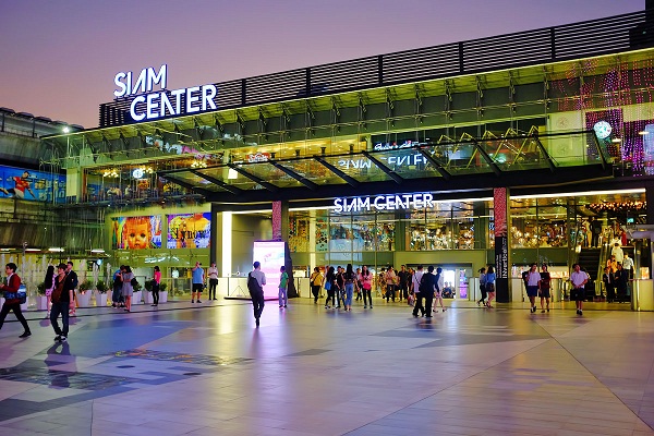 trung tâm mua sắm Bangkok Thái Lan